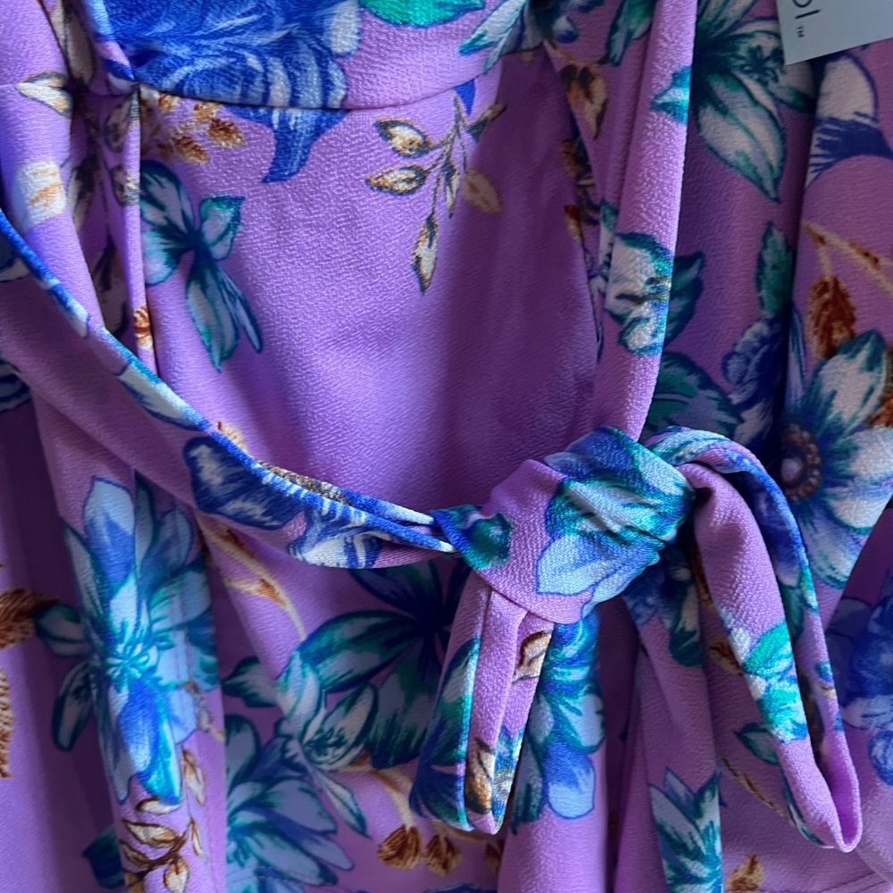 Blue Sol Wrap Top NWT - Picture 3 of 5